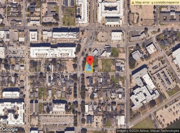  400 N Zang Blvd, Dallas, TX Parcel Map