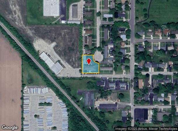  1000 W Roosevelt St, Harvard, IL Parcel Map