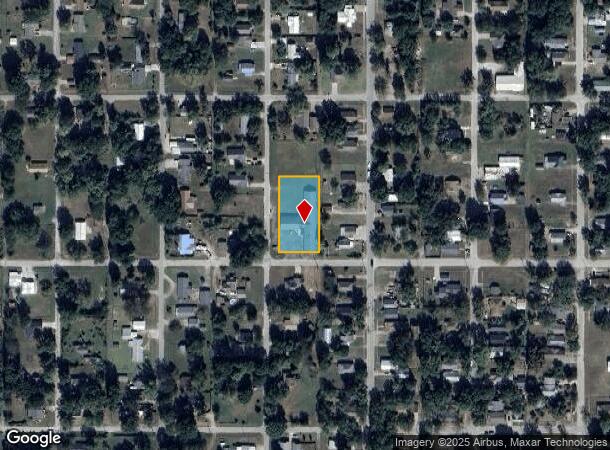 1103 N Bryan St, Okmulgee, OK Parcel Map