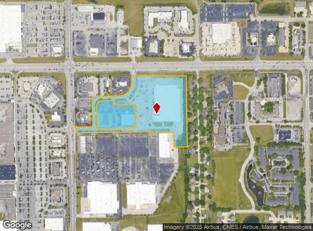  3861 South St, Lafayette, IN Parcel Map