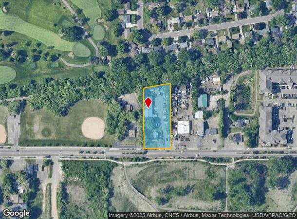  1201 Frost Ave, Saint Paul, MN Parcel Map