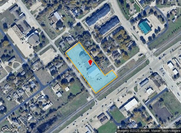 2709 3Rd St, Sachse, TX Parcel Map