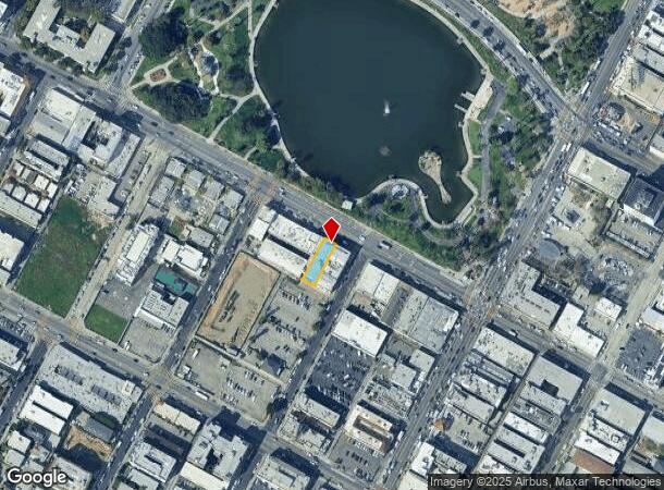  2206 W 7Th St, Los Angeles, CA Parcel Map