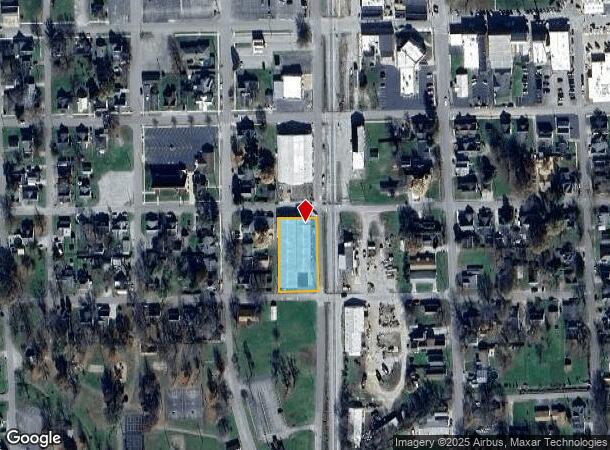  250 S Railroad St, Scottsburg, IN Parcel Map