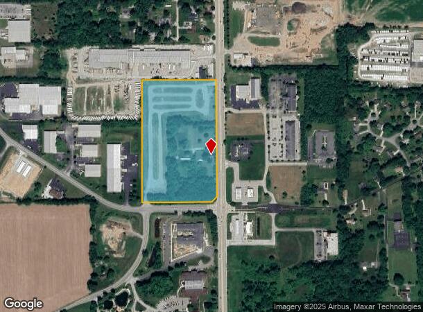 3621 S Nappanee St, Elkhart, IN Parcel Map