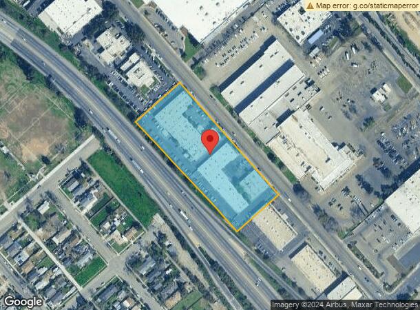  1645 E St, Fresno, CA Parcel Map