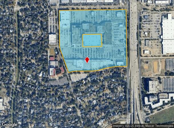  730 Meyerland Plaza Mall, Houston, TX Parcel Map