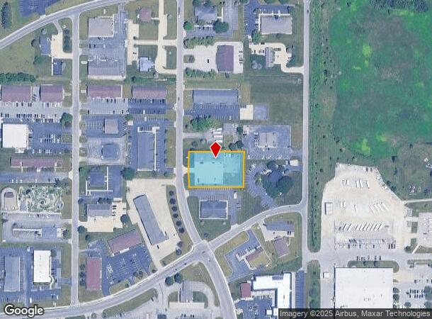  3600 N Everbrook Ln, Muncie, IN Parcel Map