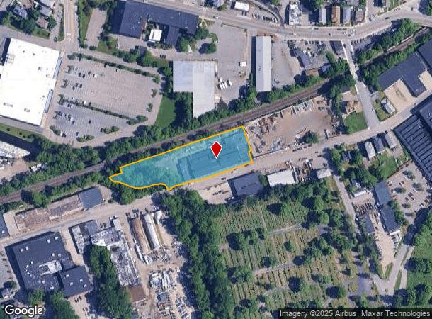  105 Fremont St, Worcester, MA Parcel Map