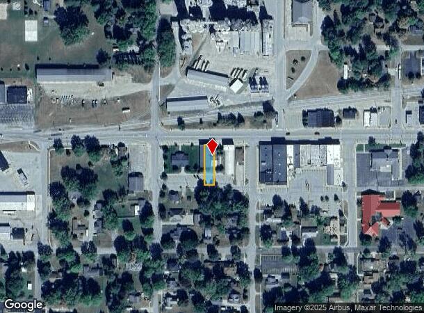  118 E Saginaw St, Breckenridge, MI Parcel Map