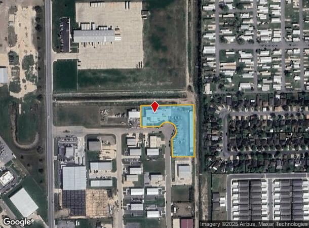  2801 Corporate Dr, Weslaco, TX Parcel Map