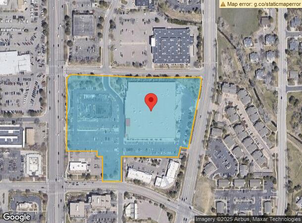  135 Bockman Dr, Fort Collins, CO Parcel Map