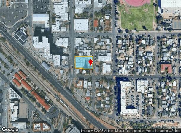  209 N Hoff Ave, Tucson, AZ Parcel Map