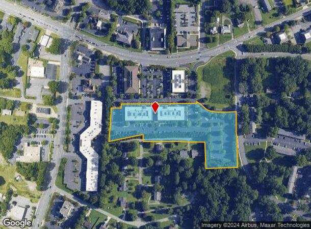  4614 Country Club Rd, Winston Salem, NC Parcel Map