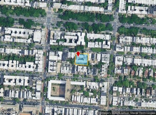 1254 Union St, Brooklyn, NY Parcel Map