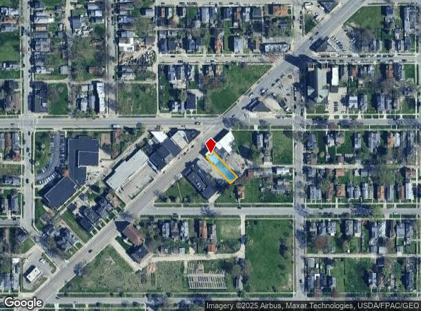 1217 Broadway St, Toledo, OH Parcel Map