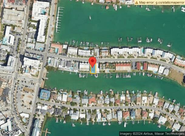  135 Brightwater Dr, Clearwater Beach, FL Parcel Map