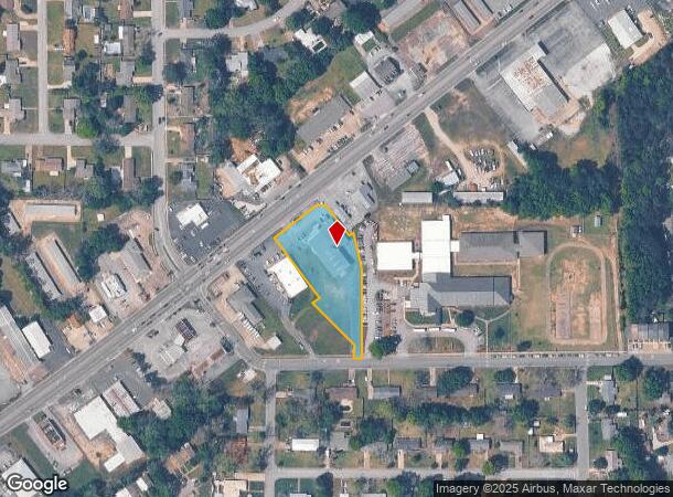 1208 Rucker Blvd, Enterprise, AL Parcel Map