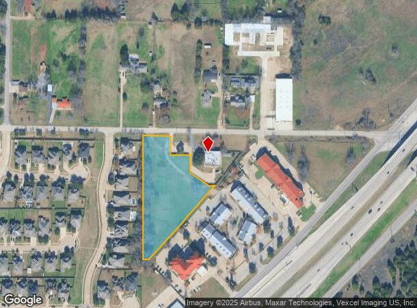 1038 E Wintergreen Rd, Cedar Hill, TX Parcel Map