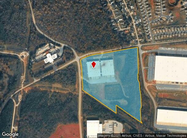 1515 Old Grove Rd, Piedmont, SC Parcel Map