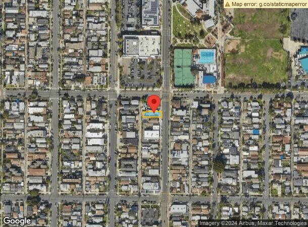  3684 Fairmount Ave, San Diego, CA Parcel Map