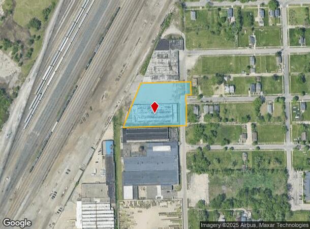  9045 Vincent St, Hamtramck, MI Parcel Map
