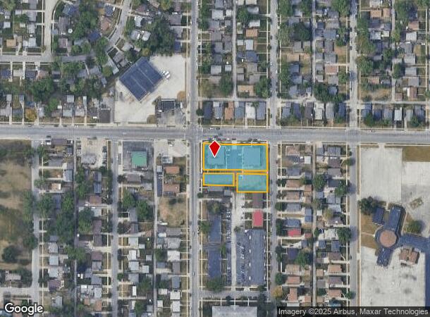  3610 165Th St, Hammond, IN Parcel Map