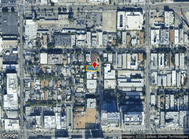  1563 Gordon St, Los Angeles, CA Parcel Map