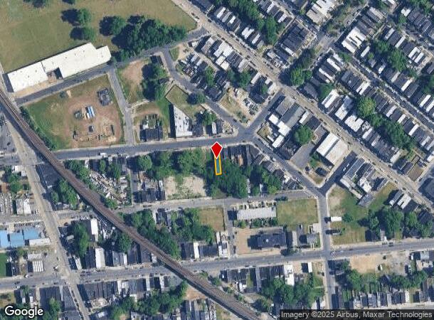  1212 Chestnut St, Camden, NJ Parcel Map