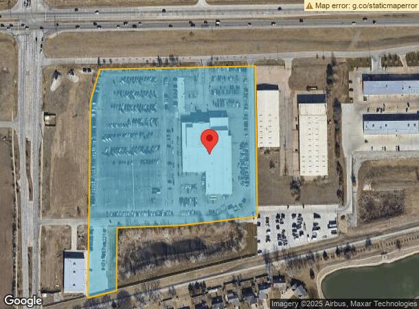  11771 W Kellogg St, Wichita, KS Parcel Map