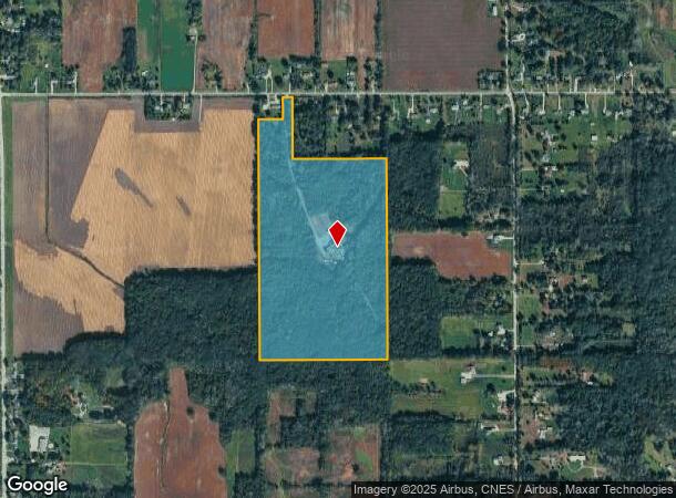 2225 W Willard Rd, Clio, MI Parcel Map