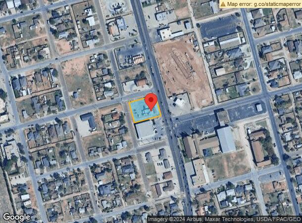  1809 N Big Spring St, Midland, TX Parcel Map