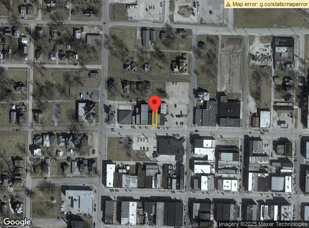  525 W Coates St, Moberly, MO Parcel Map