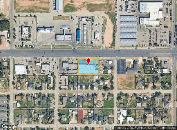  6207 19Th St, Lubbock, TX Parcel Map