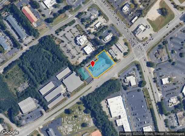 45 Old Peachtree Rd Ne, Suwanee, GA Parcel Map