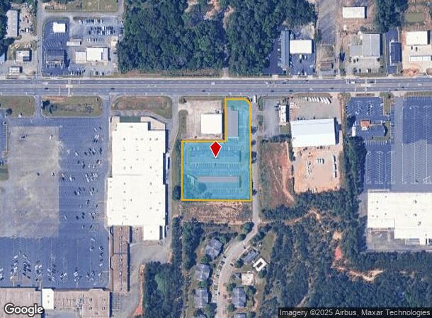  2079 Watson Blvd, Warner Robins, GA Parcel Map