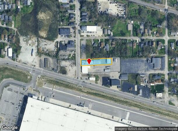 471 S Ritter Ave, Indianapolis, IN Parcel Map