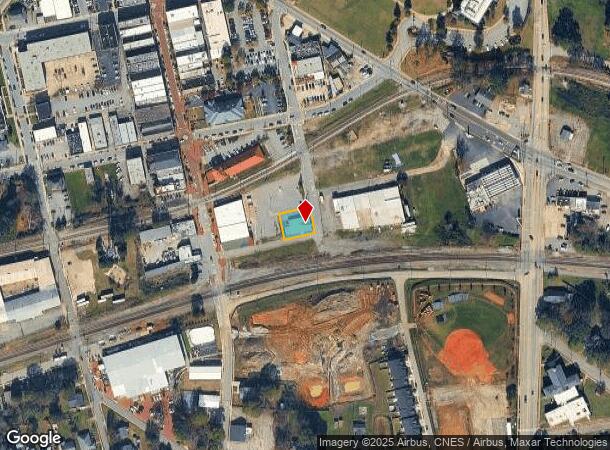  268 Depot St, Greer, SC Parcel Map