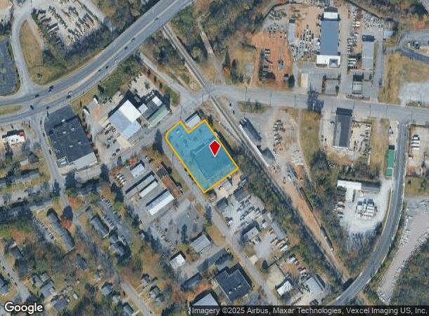  707 W Main St, Murfreesboro, TN Parcel Map