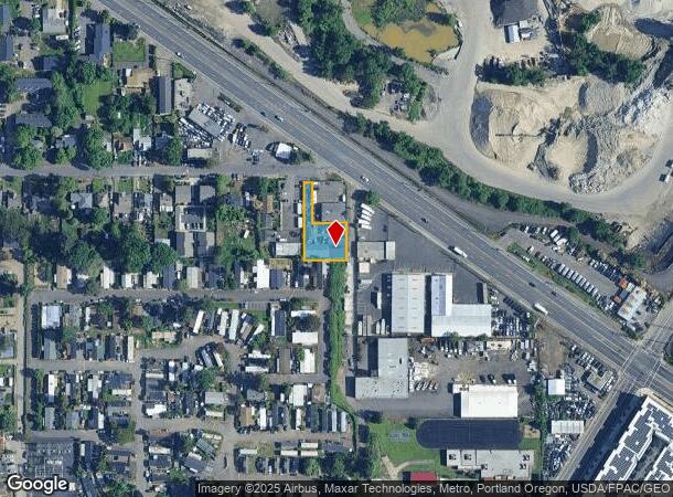  6452 Ne Simpson St, Portland, OR Parcel Map