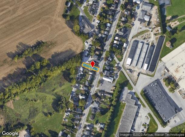  3184 N George St, Emigsville, PA Parcel Map