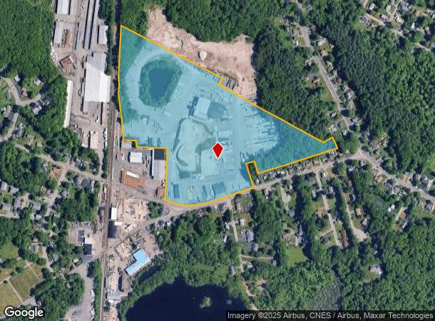 46 Spring St, Holbrook, MA Parcel Map