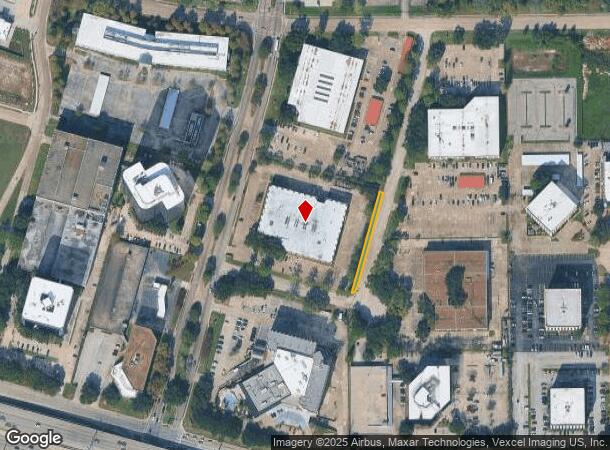  16630 Imperial Valley Dr, Houston, TX Parcel Map