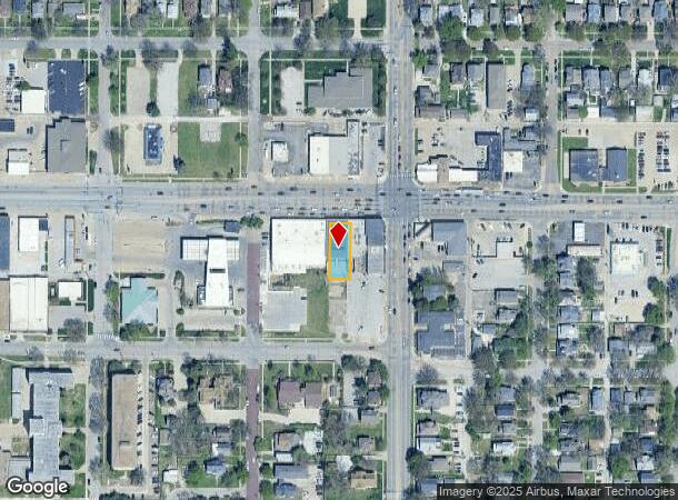  2631 O St, Lincoln, NE Parcel Map