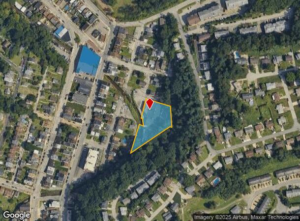 2 Cross St, Pittsburgh, PA Parcel Map