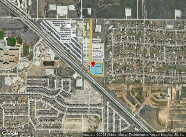 850 Blue Mound Rd W, Haslet, TX Parcel Map