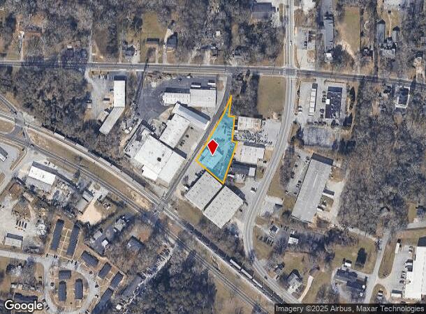  1105 Ellington Dr Nw, Conyers, GA Parcel Map