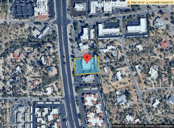  6970 N Oracle Rd, Tucson, AZ Parcel Map