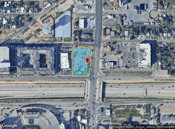  312 University Ave, Lubbock, TX Parcel Map