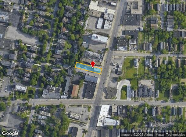  1412 Main St, Buffalo, NY Parcel Map